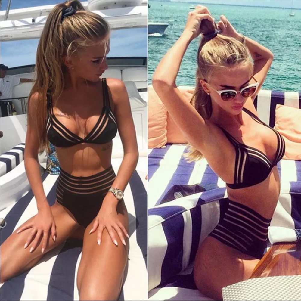 Black Bandage Sexy Bikini set